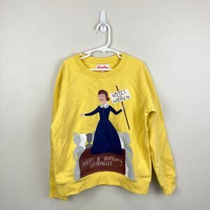 Piccolina Trailblazer Sweatshirt Susan B Anthony Suffragist 10 NWOT